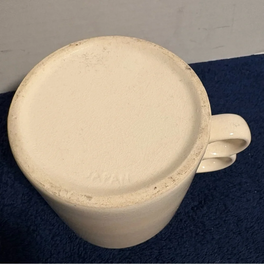 Vintage Shaving Mustache Mug Cup w/ Brush “So's Your Father's Mustache” - Japan